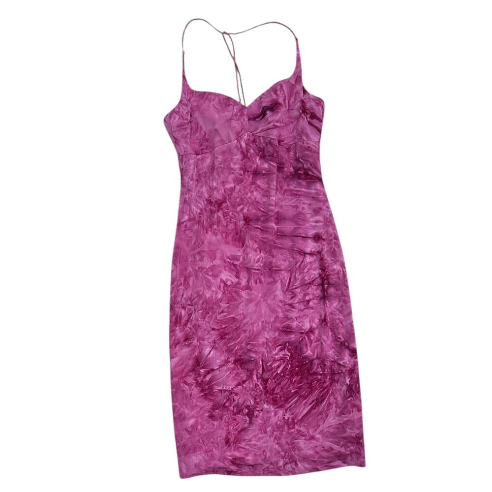 Vintage Pink Midi Dress